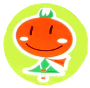 ファームアベタのロゴです。華おとめは糖度が高いのに皮が薄くて食べやすいトマトです。