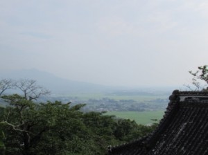 雨引き観音からみる桜川市