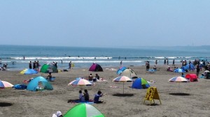 暑い夏はやっぱり海水浴！大洗サンビーチ海水浴場