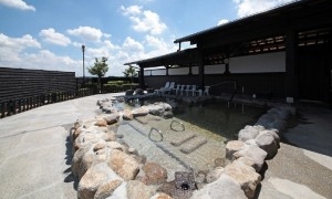 『ゆりの郷』筑波山がみえる露天風呂が人気です（茨城県石岡市）