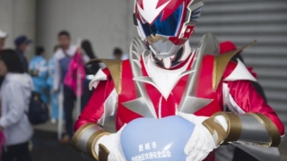 Ｂ級グルメ選手権・時空戦士イバライガー参上 第24回鹿嶋まつり！