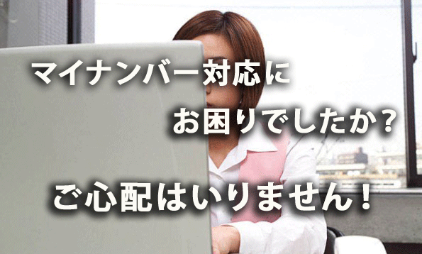 マイナンバー対策に頭を悩ませている中小企業のために作成しました